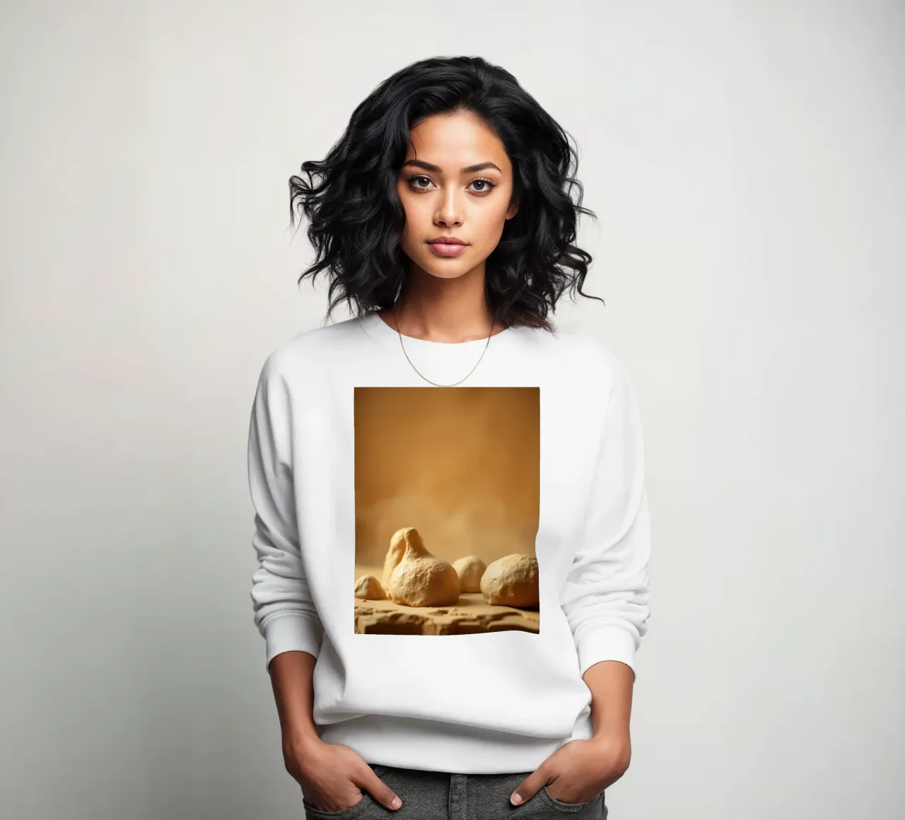 Le sculture in argilla presentano forme e texture uniche felpa da DesignDoodle