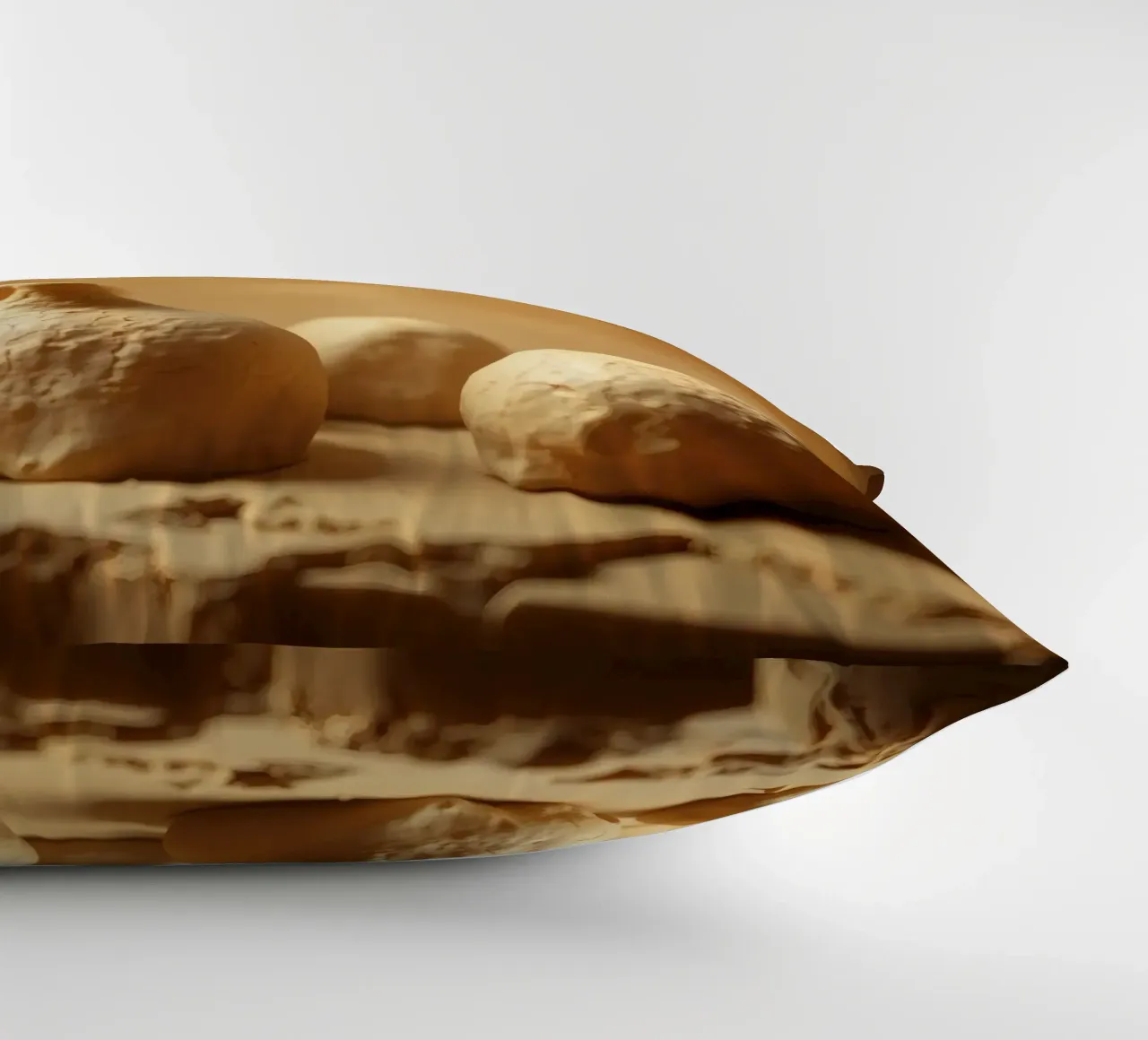 Le sculture in argilla presentano forme e texture uniche cuscino da DesignDoodle