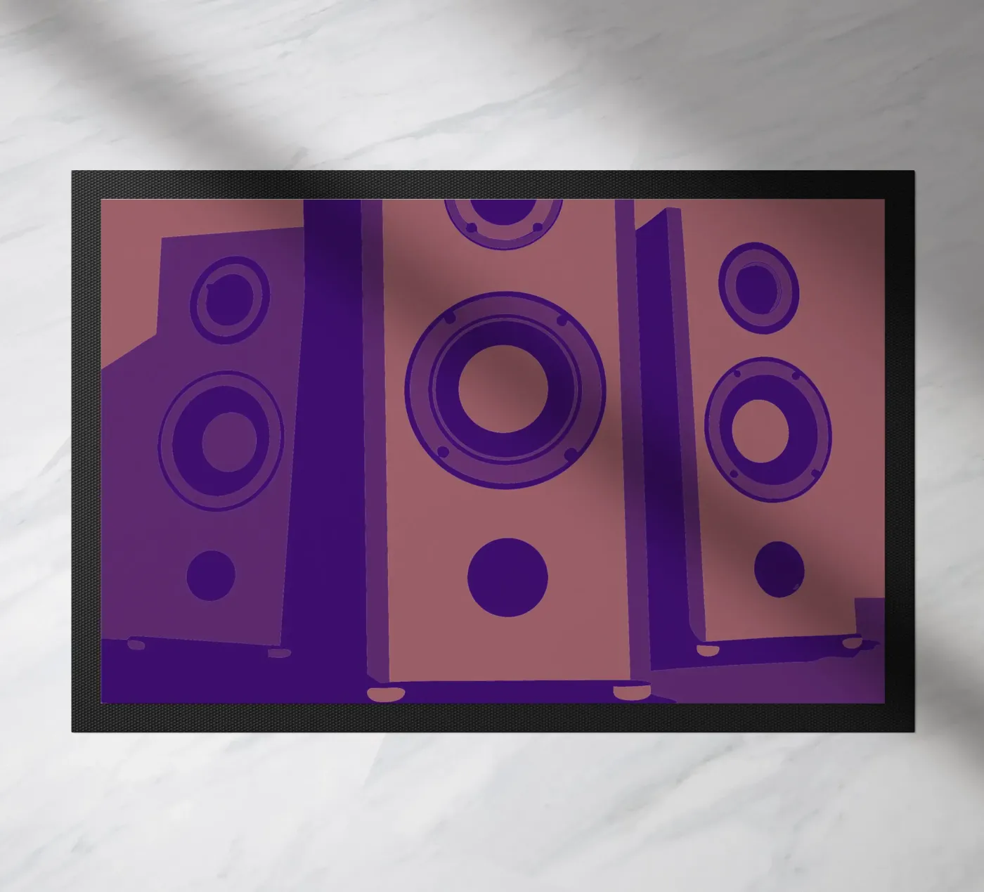 Speaker Music deurmat van MUSIC EDITION