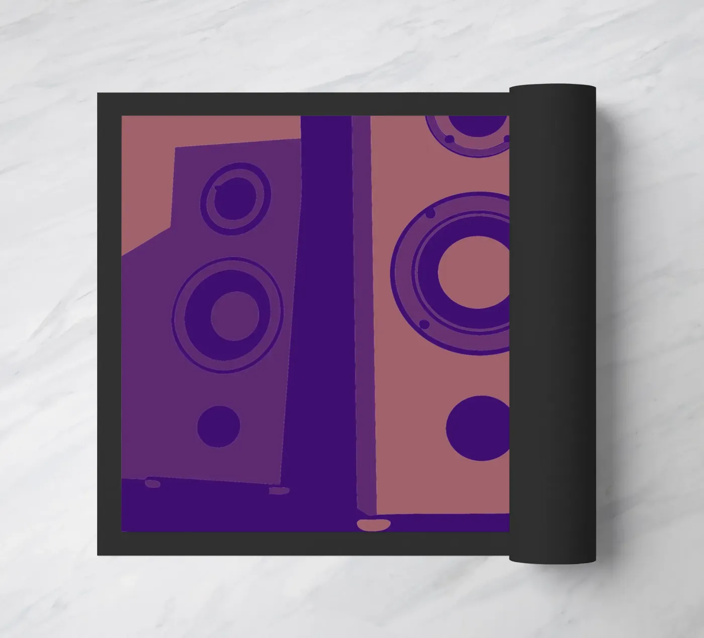 Speaker Music deurmat van MUSIC EDITION