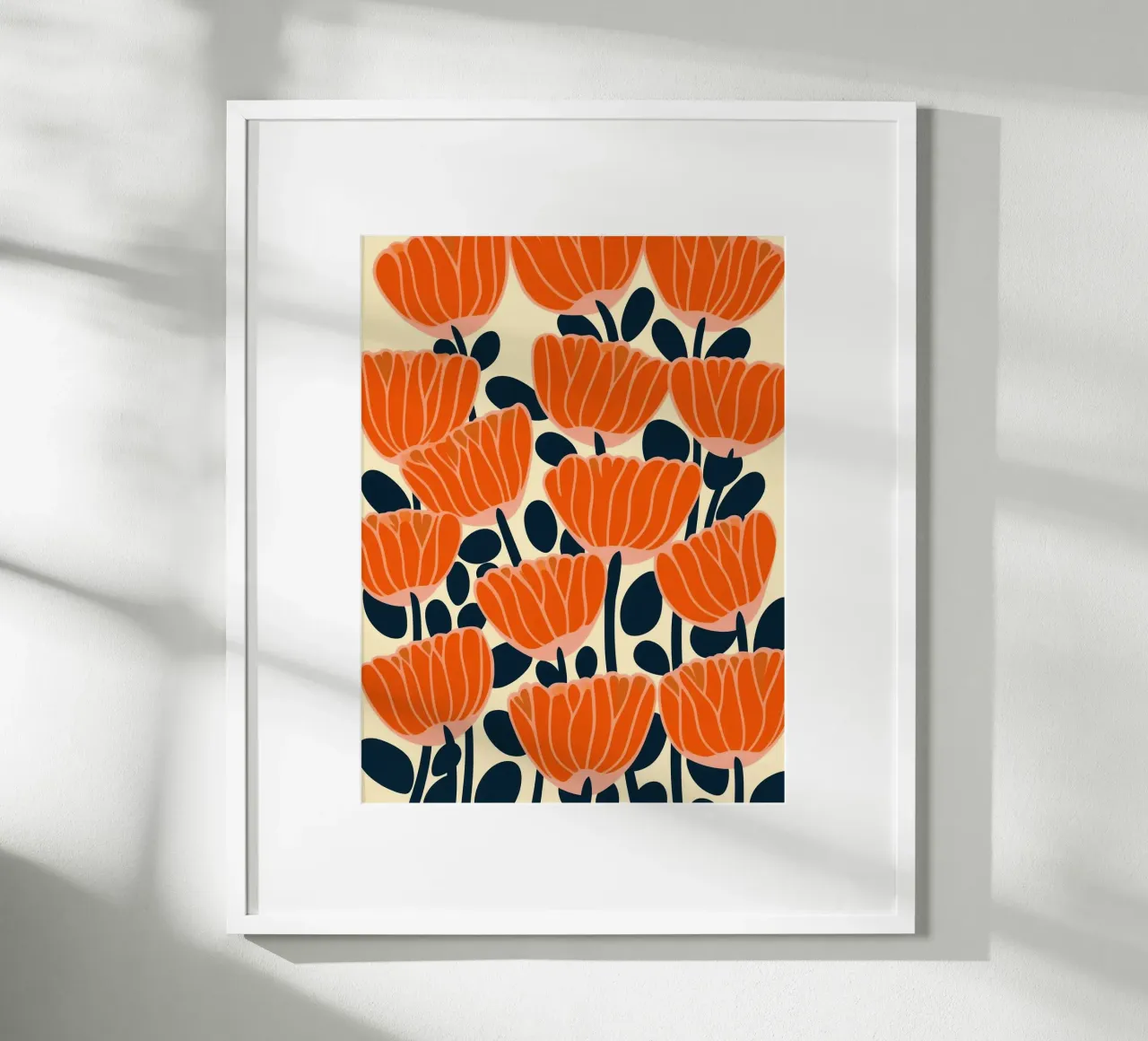 Midcentury Revival Poppie  Pattern carta hahnemühle da Autofocus