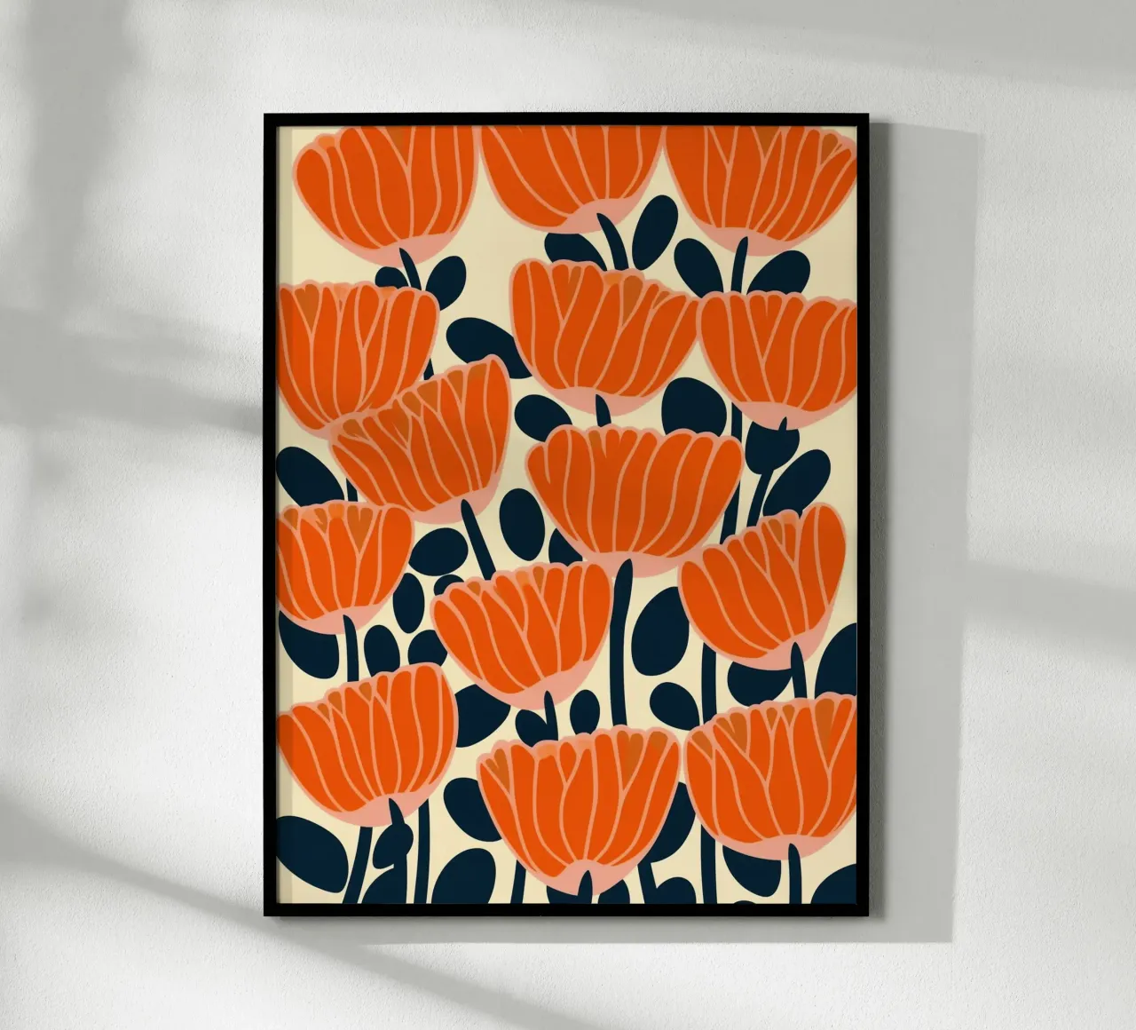 Midcentury Revival Poppie  Pattern carta hahnemühle da Autofocus
