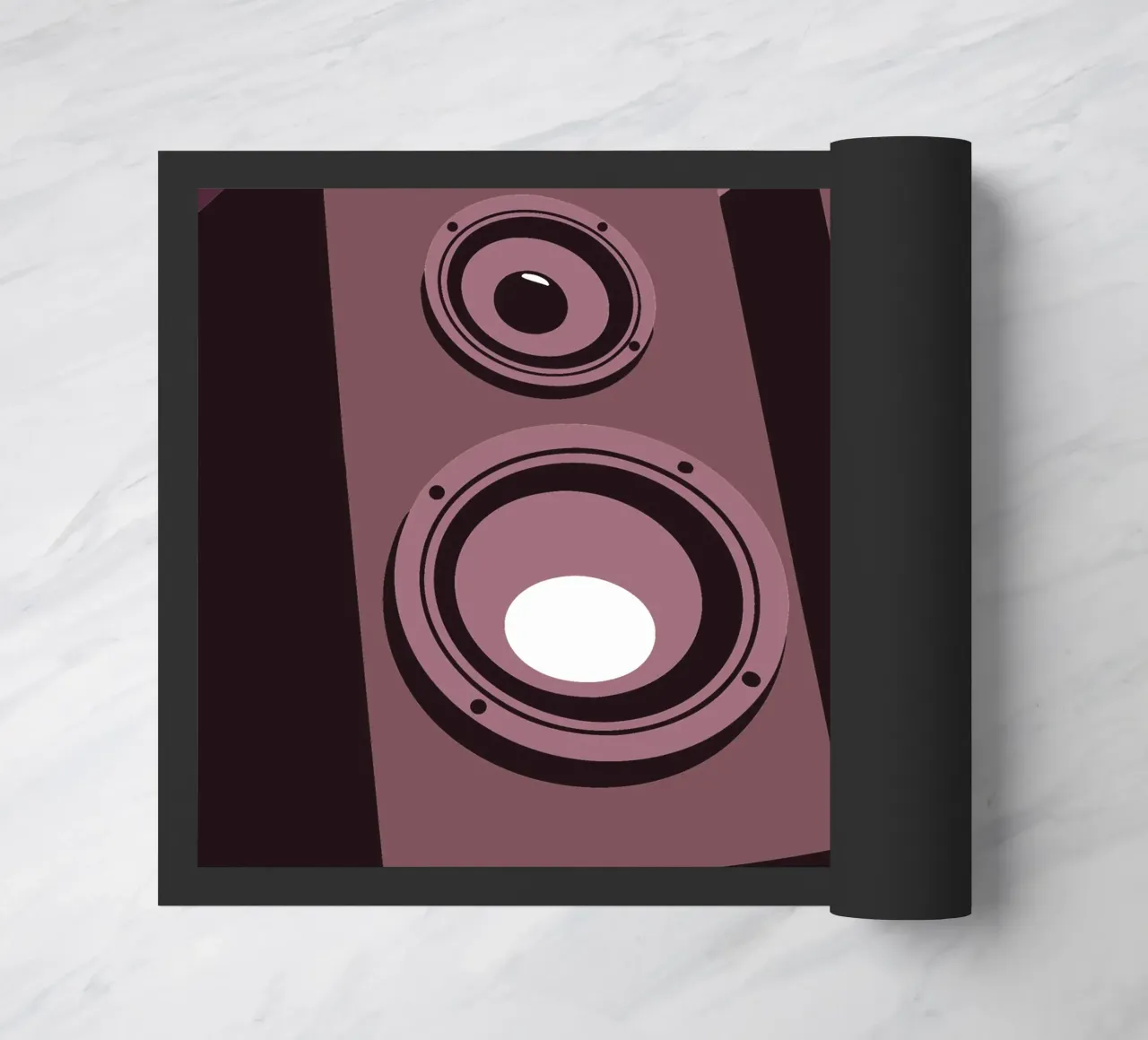 Lautsprecher Musik Fußmatte von MUSIC EDITION