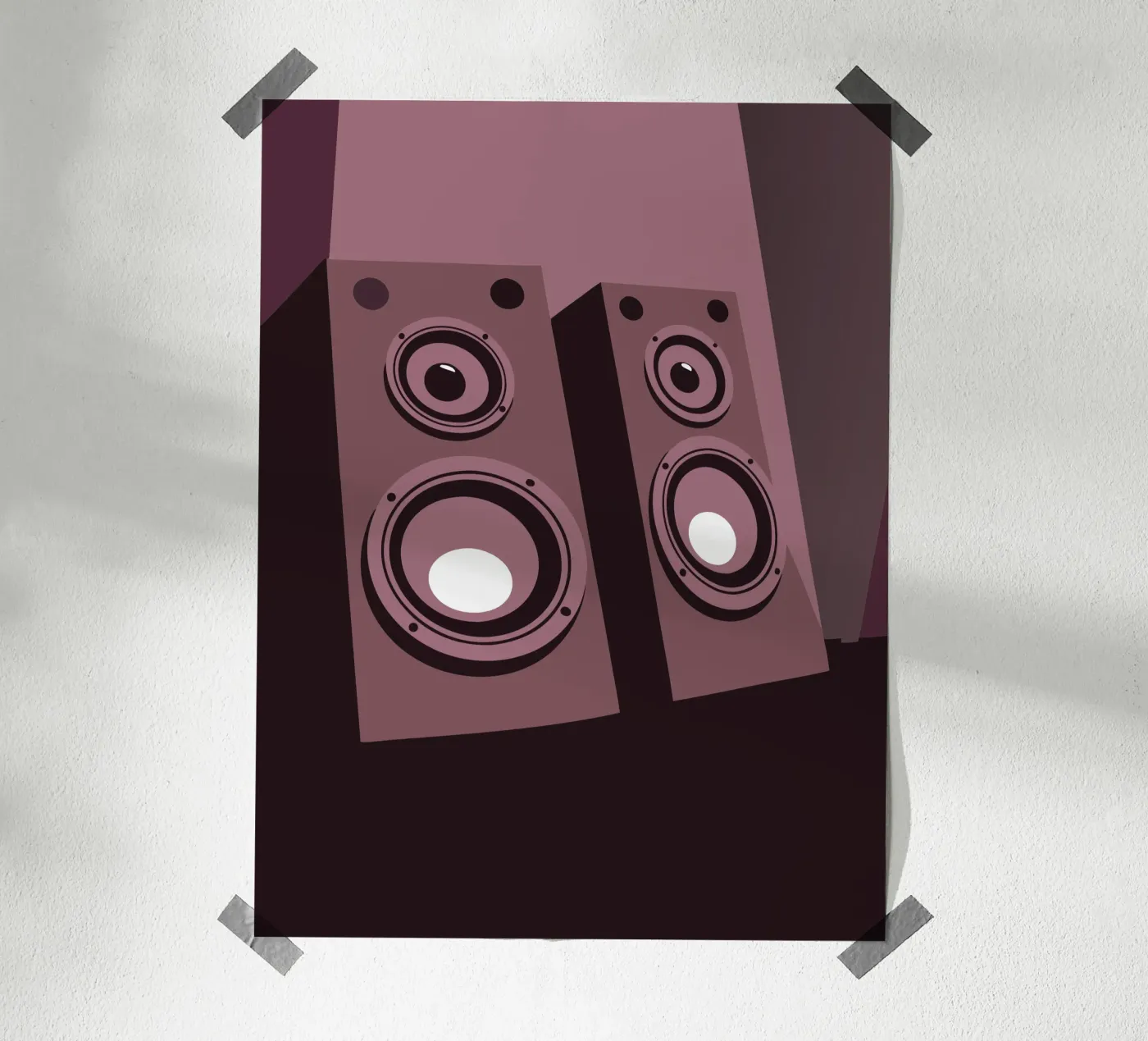 Speaker Music poster van MUSIC EDITION