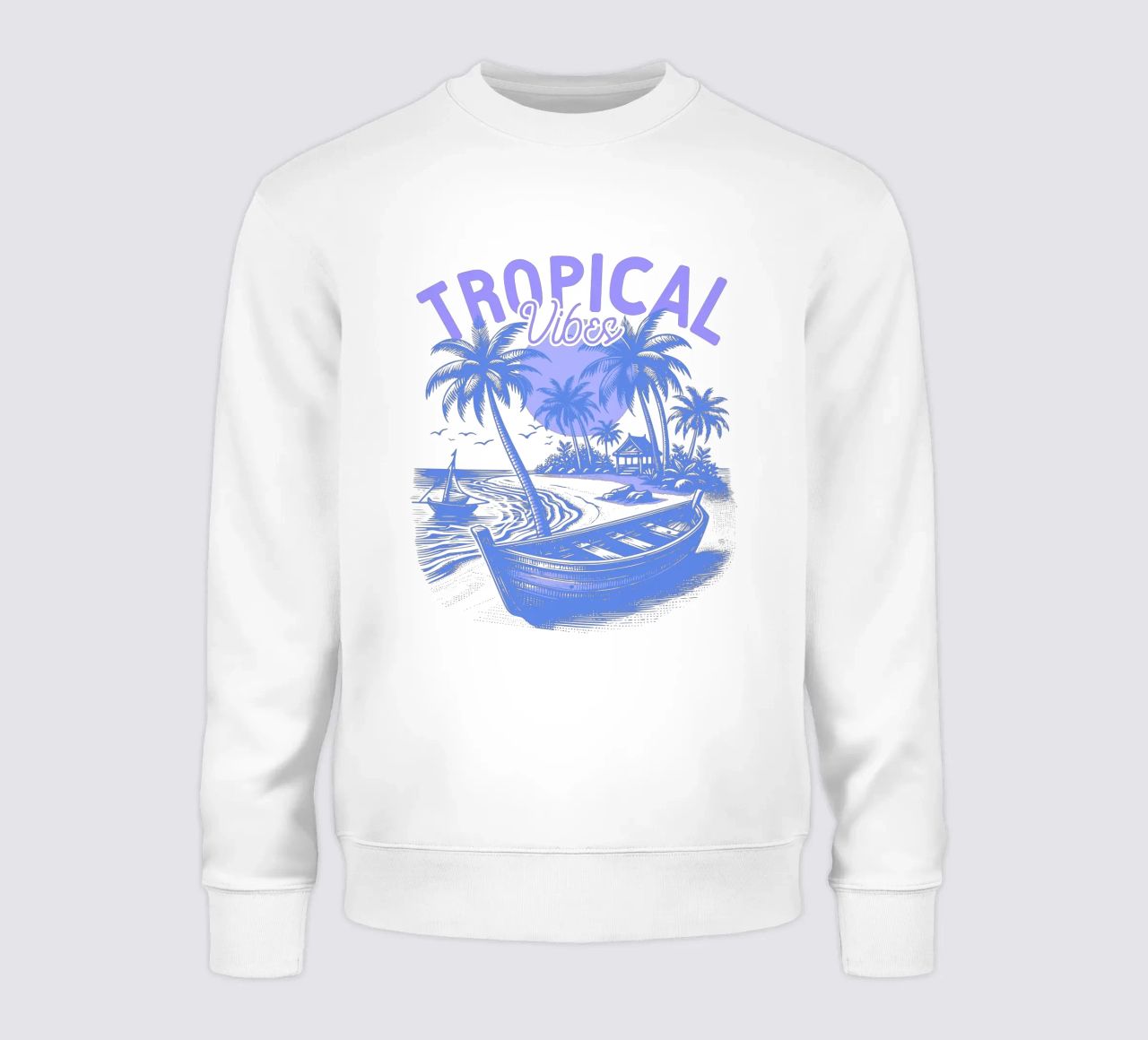 Tropical Vibes felpa da Kt10 Designs