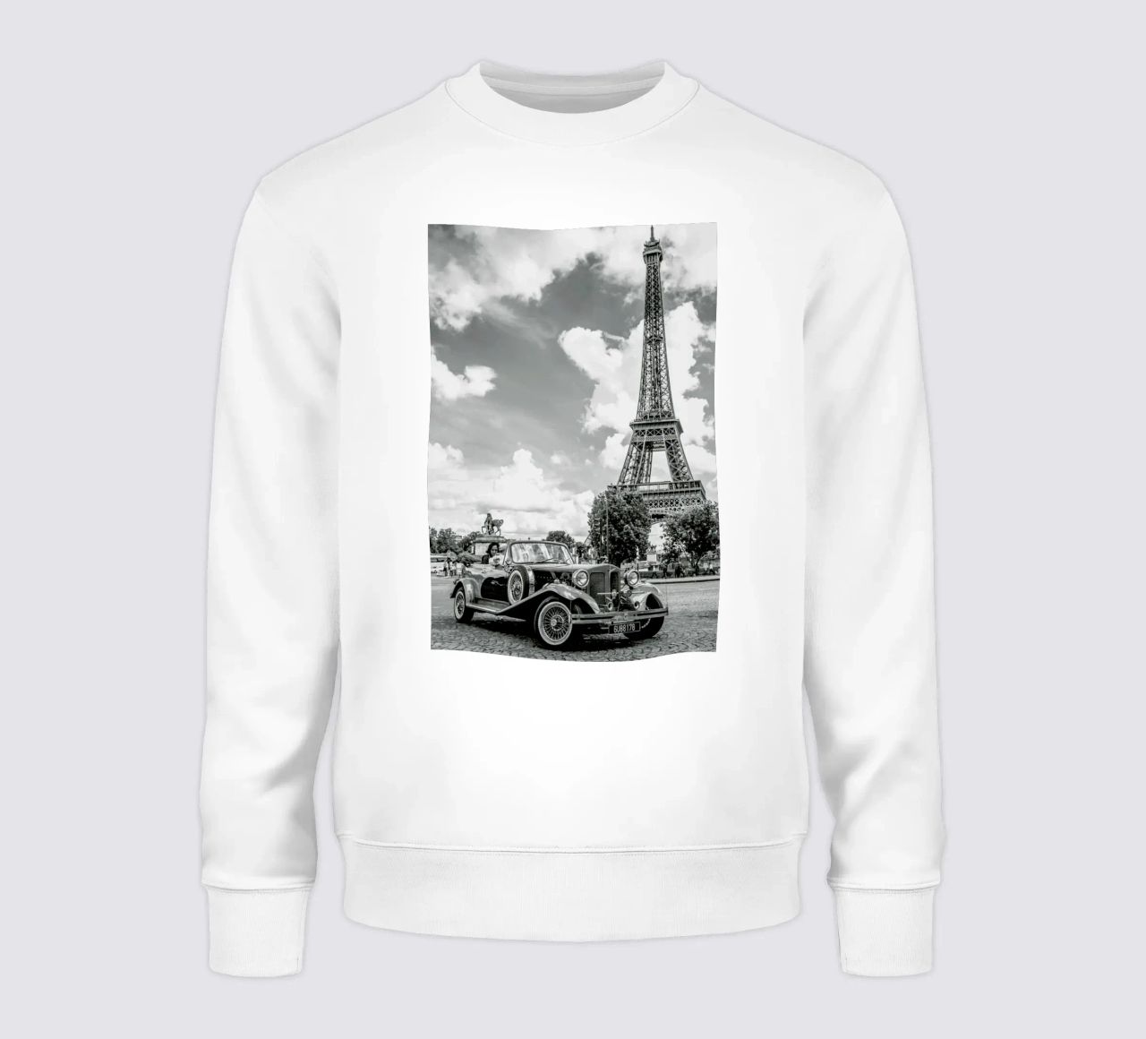 Vintage Car & Eiffel felpa da Magdalena Martin Photography