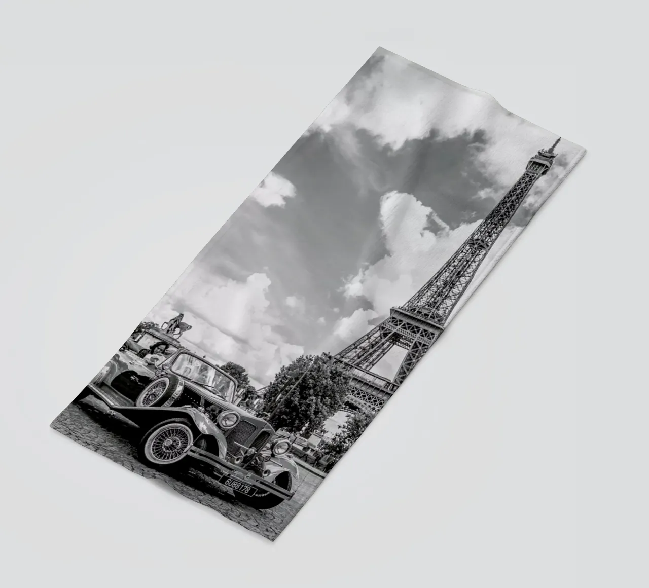 Vintage Car & Eiffel telo mare da Magdalena Martin Photography