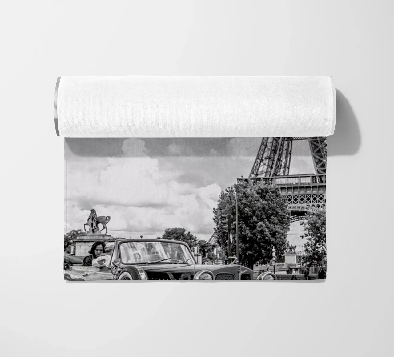 Vintage Car & Eiffel telo mare da Magdalena Martin Photography