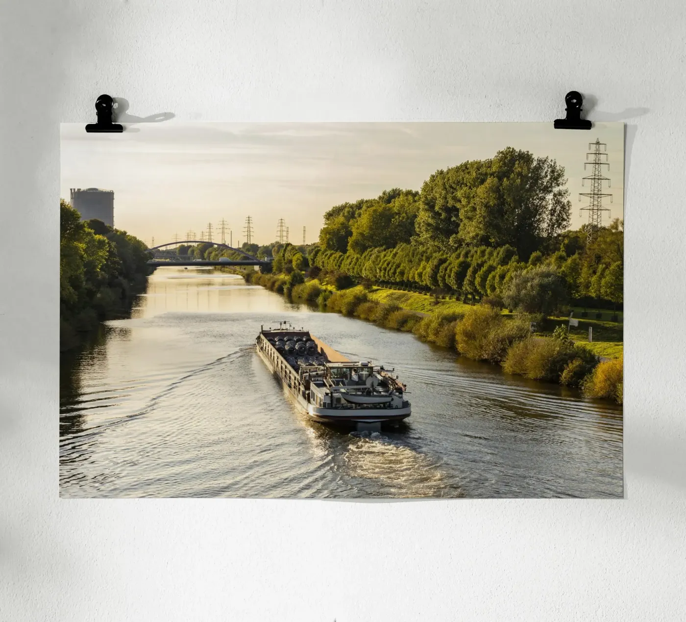 The Rhine-Herne Canal poster by Ruhrgebietsansichten