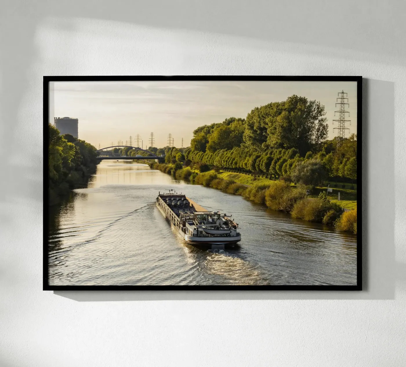 The Rhine-Herne Canal poster by Ruhrgebietsansichten