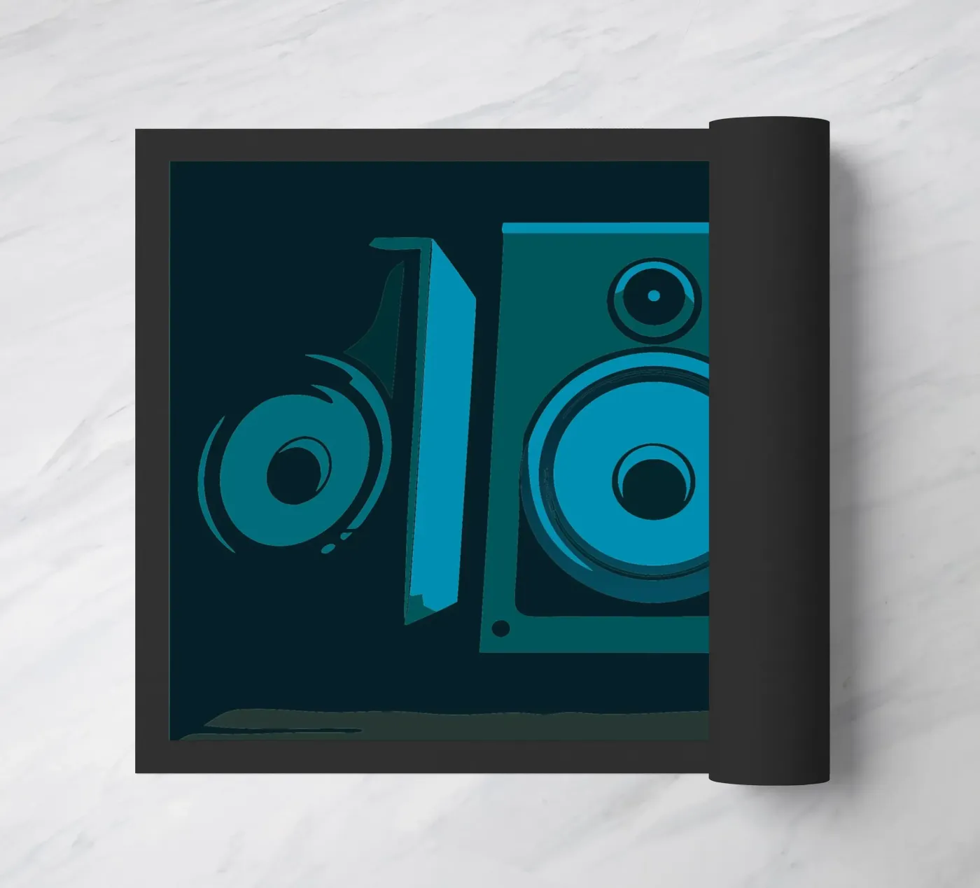 Speaker Music deurmat van MUSIC EDITION