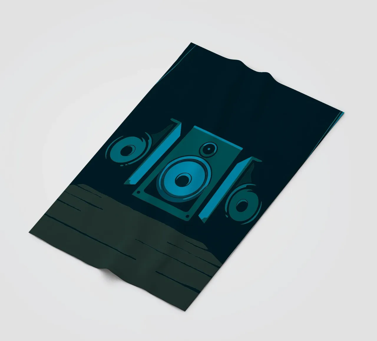Speaker Music fleece blanket by MUSIC EDITION