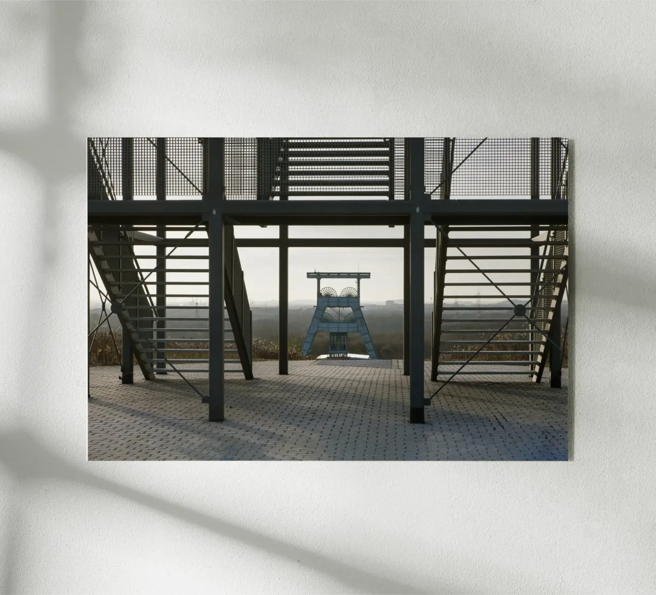 Ewald colliery acrylic glass by Ruhrgebietsansichten