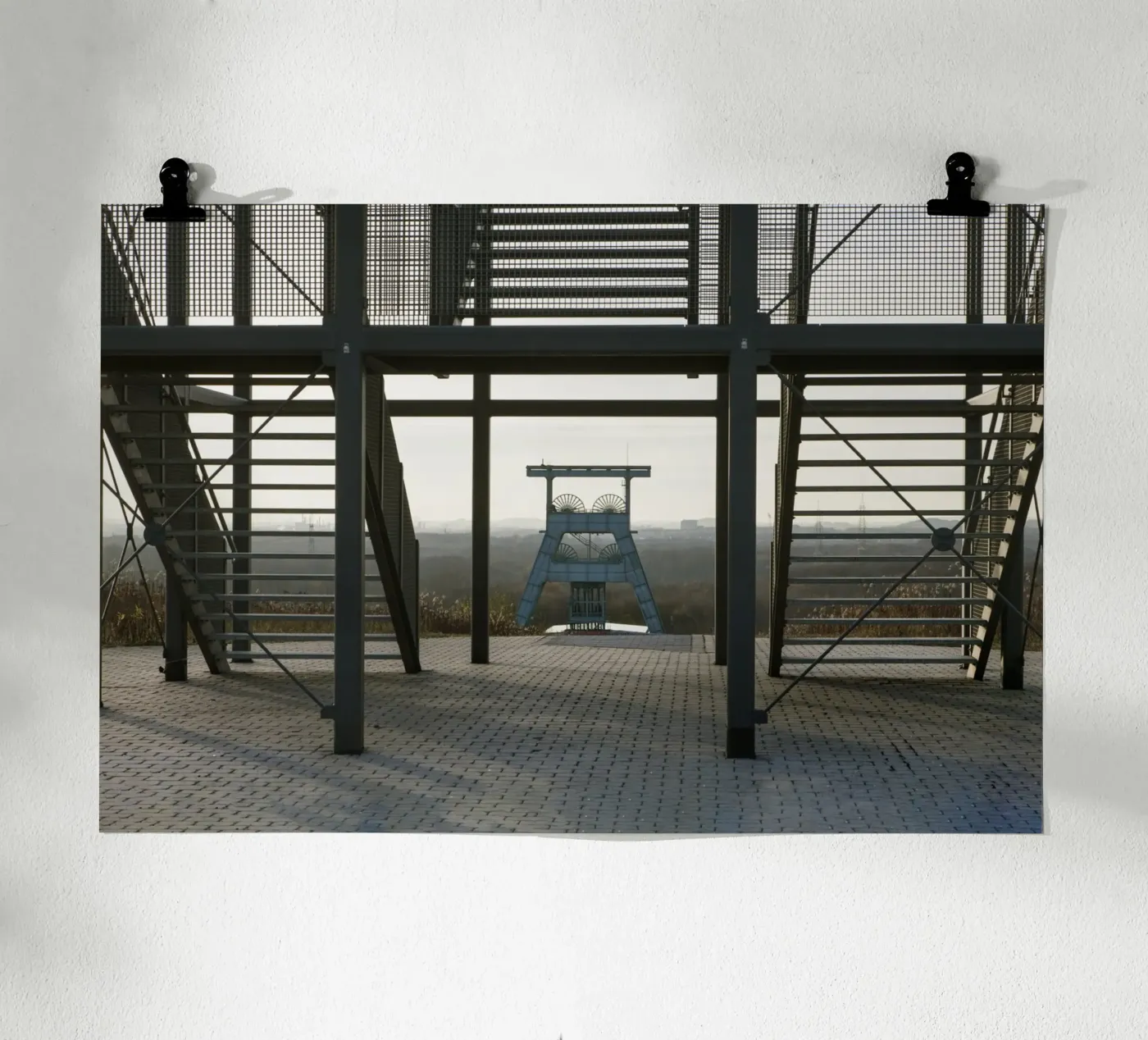 Ewald colliery poster by Ruhrgebietsansichten
