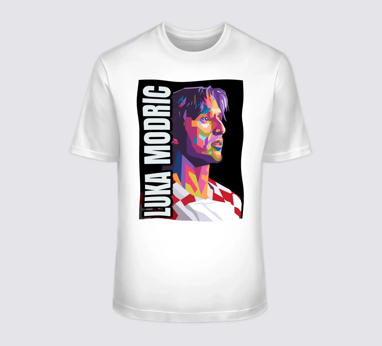 Calcio iconico-Luka Modric t-shirt da Hantamrata