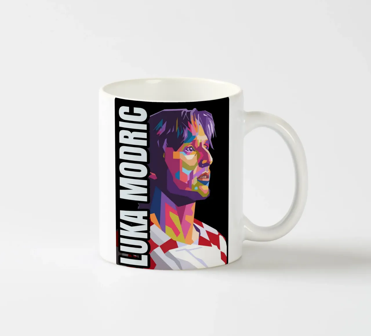 Calcio iconico-Luka Modric tazza in ceramica da Hantamrata