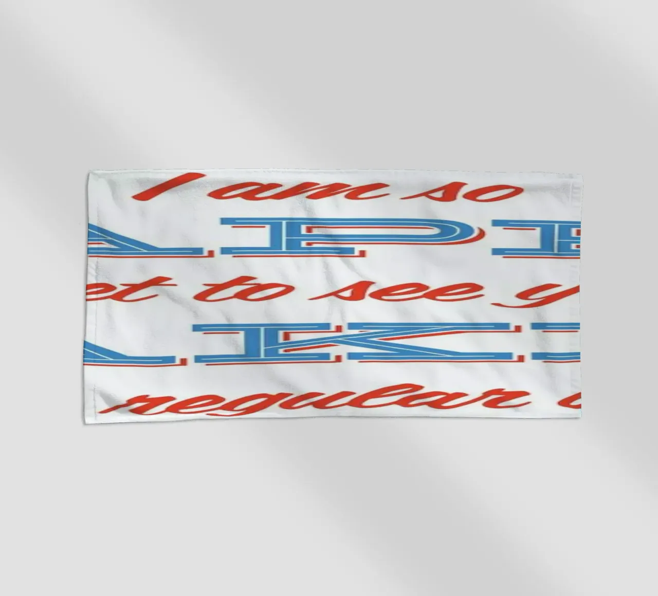 Happy When You're Naked beach towel by 55Hi's