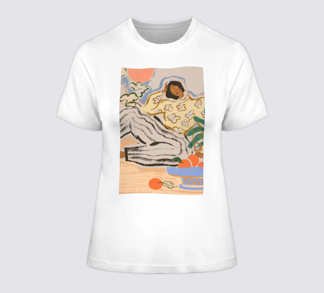 Lazy Days t-shirt da donna da Arty Guava