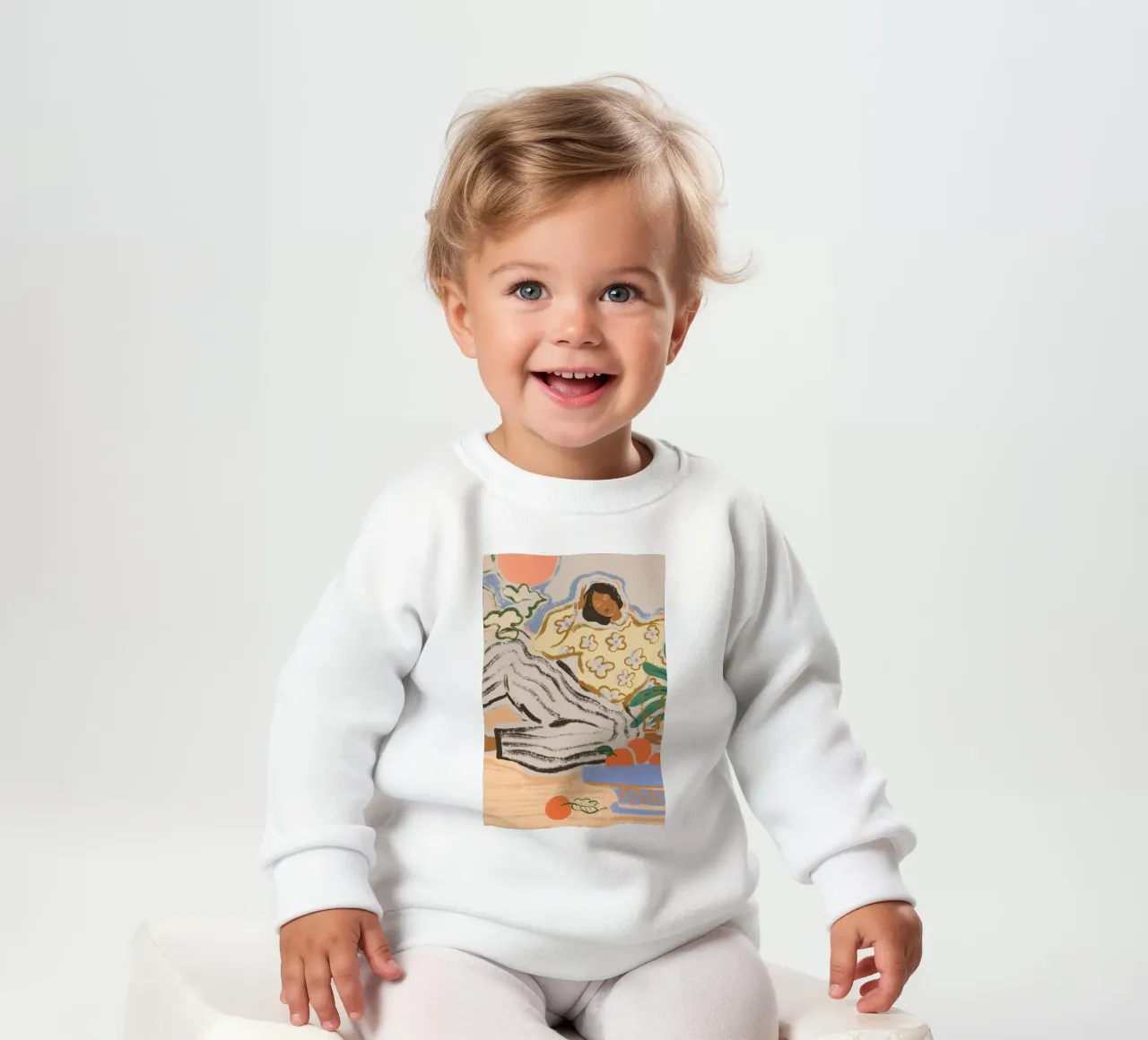 Lazy Days Baby Sweatshirt von Arty Guava