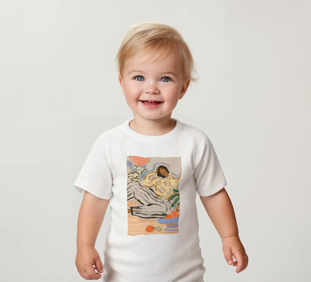 Lazy Days Baby T-Shirt von Arty Guava