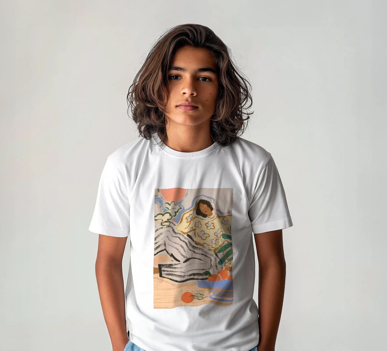 Lazy Days t-shirt bambini da Arty Guava