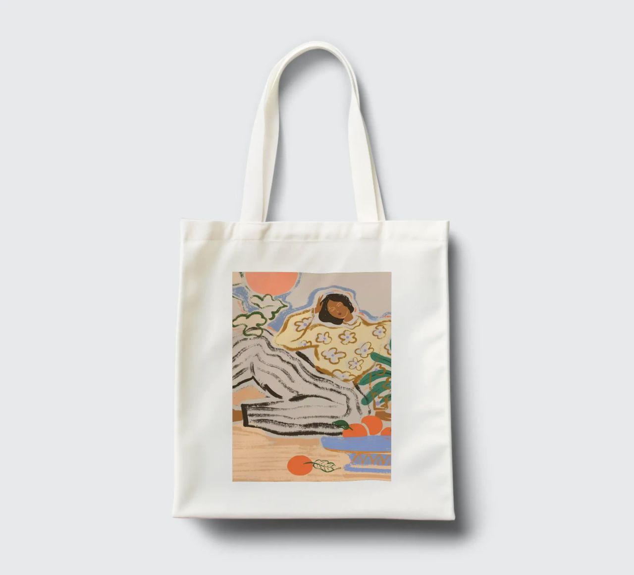 Lazy Days borsa in juta da Arty Guava