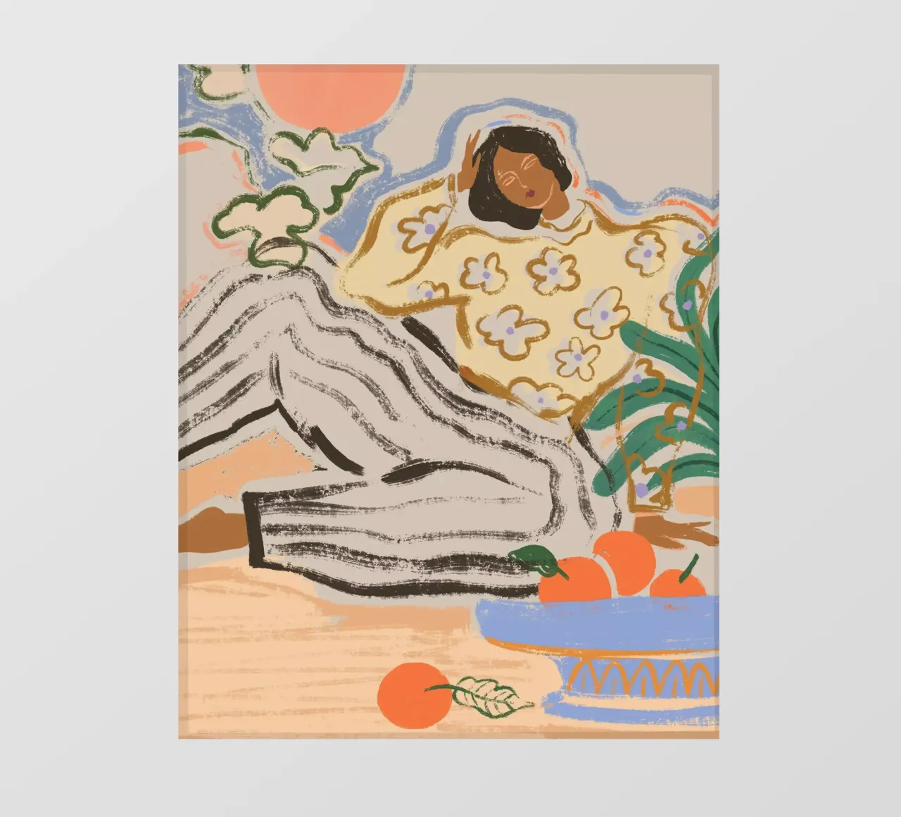 Lazy Days telo in pvc da Arty Guava