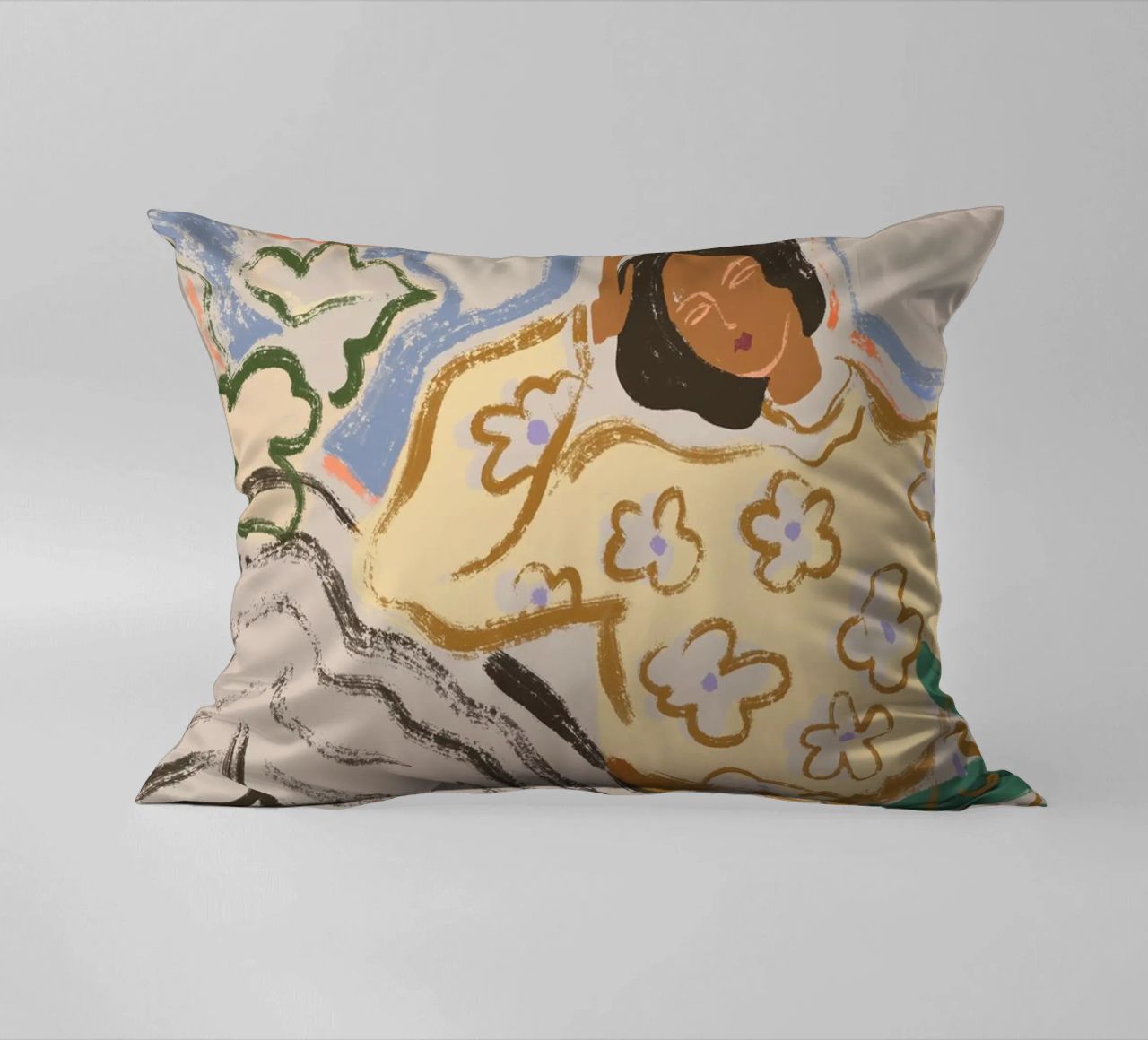 Lazy Days decorative cushion by Arty Guava