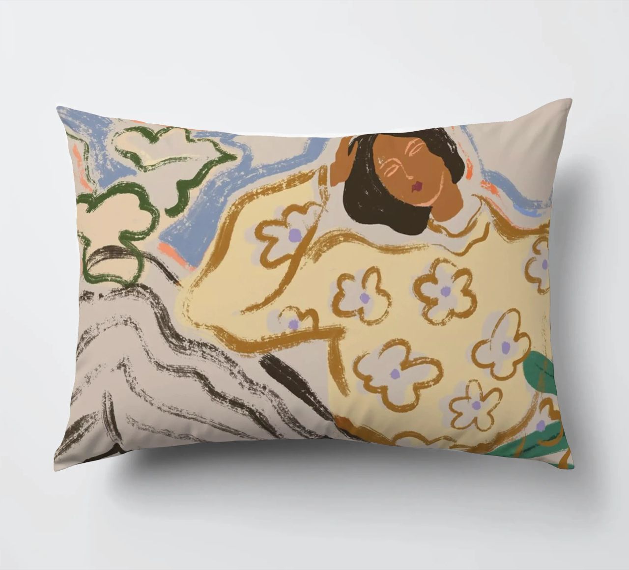 Lazy Days decorative cushion by Arty Guava