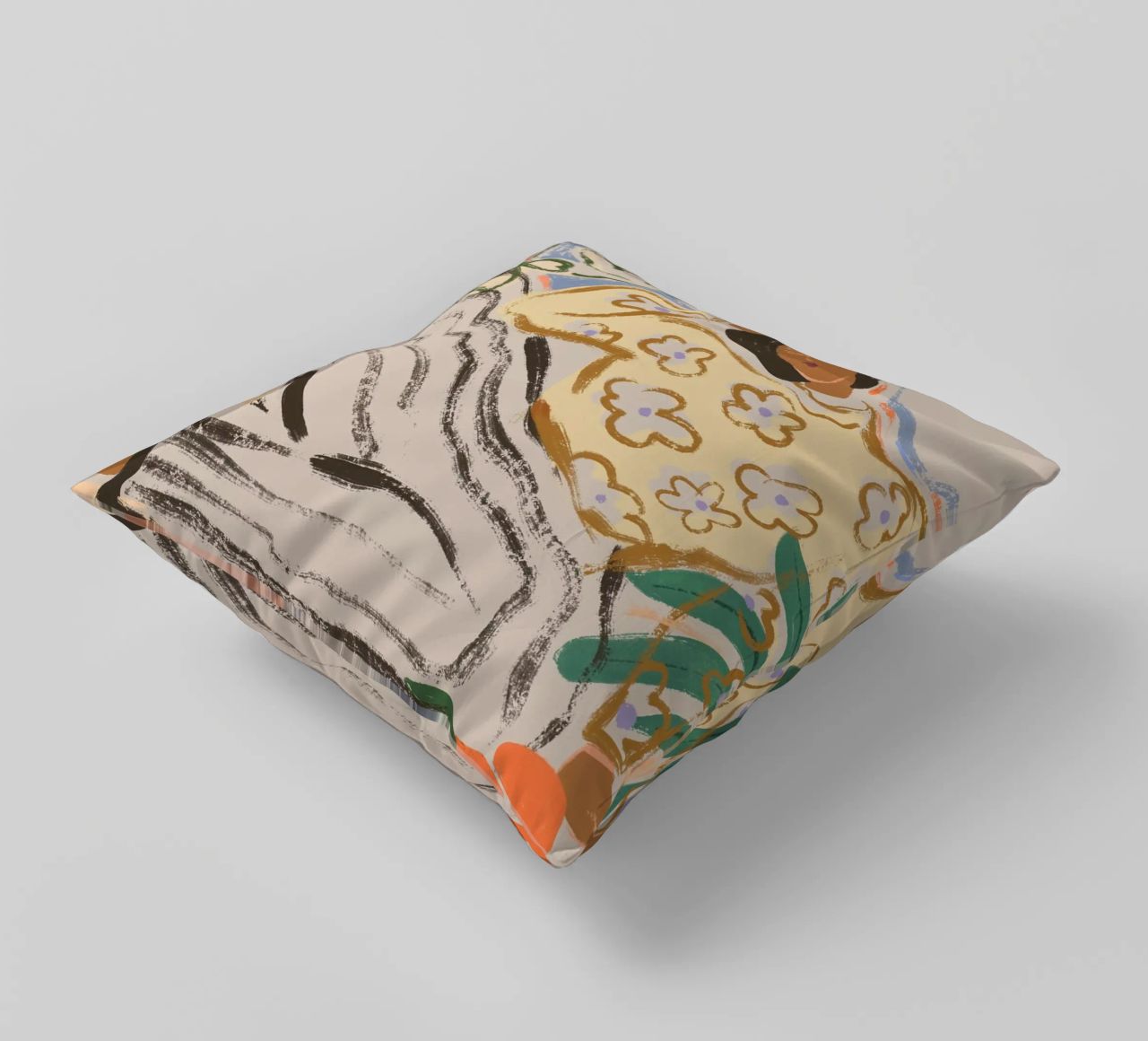 Lazy Days decorative cushion by Arty Guava