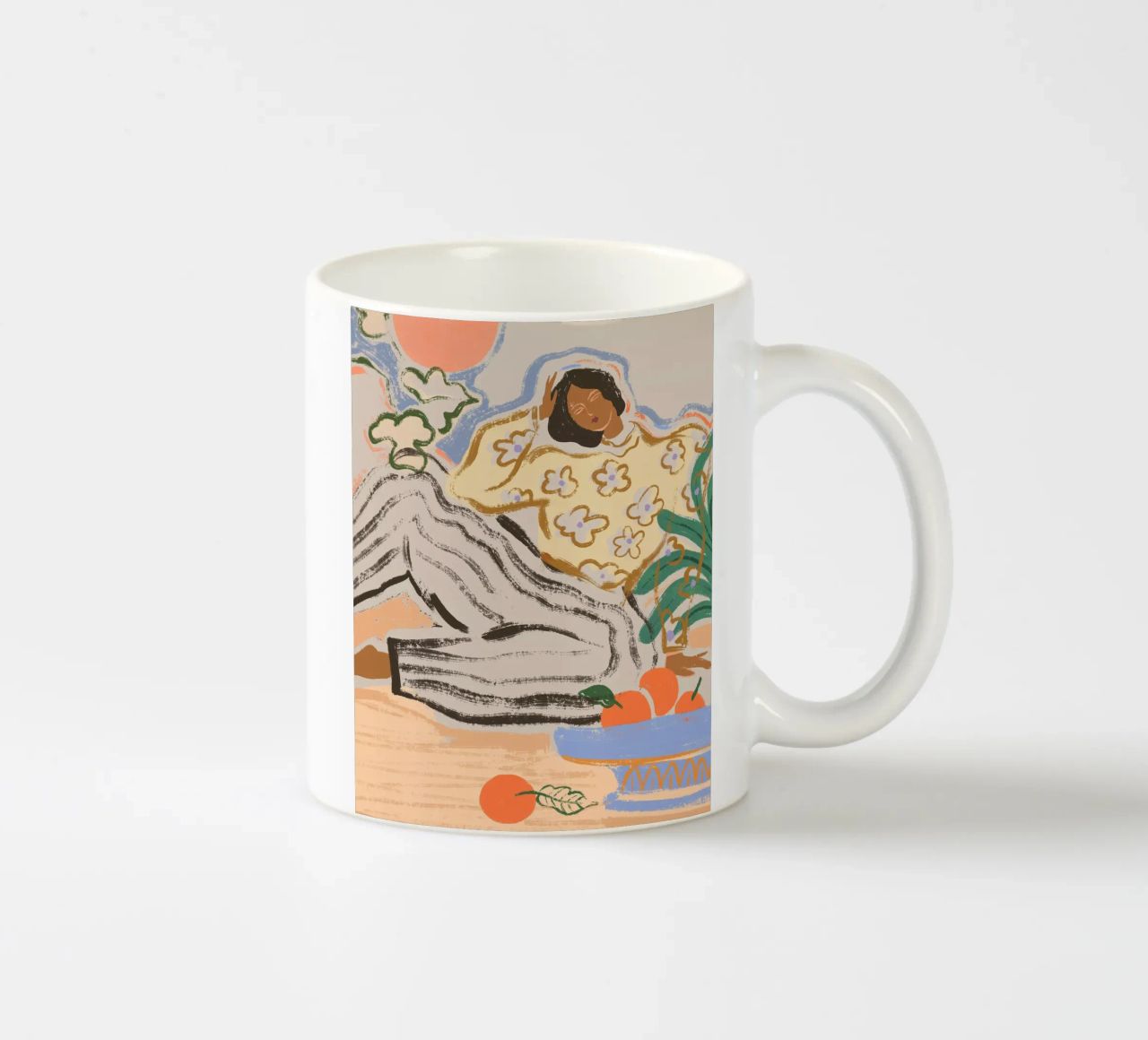 Lazy Days tazza in ceramica da Arty Guava