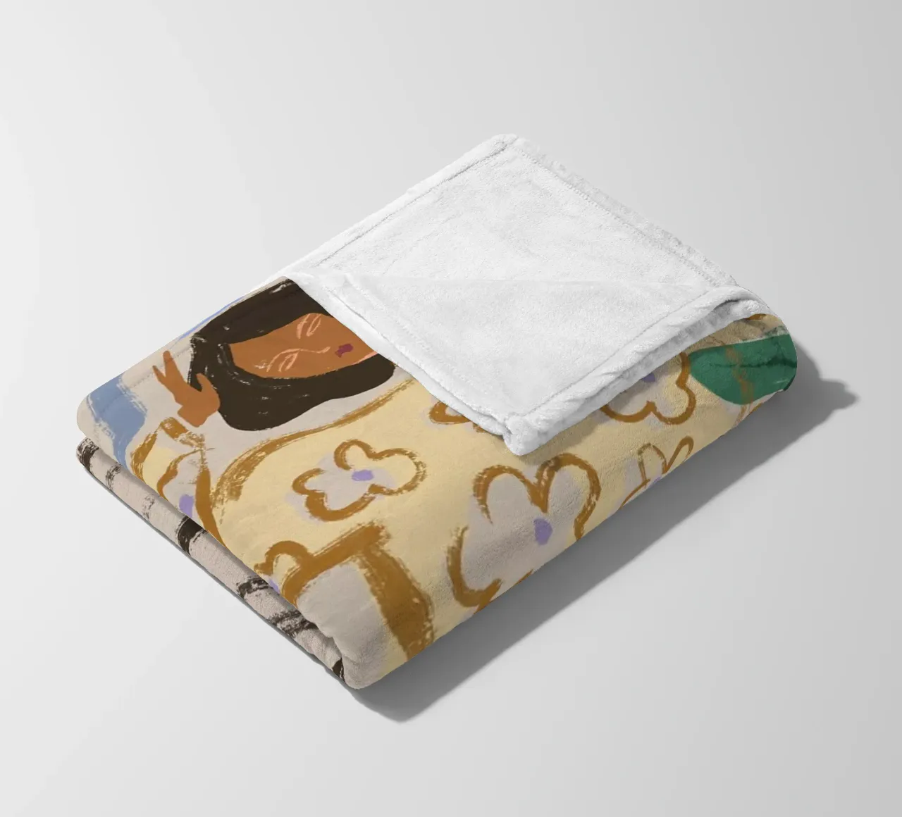 Lazy Days coperta in pile da Arty Guava