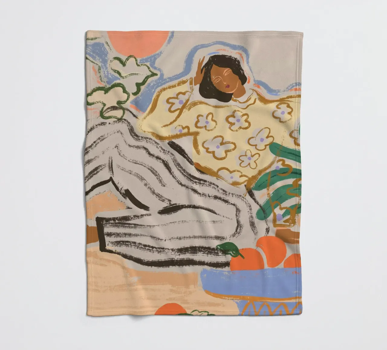 Lazy Days coperta in pile da Arty Guava