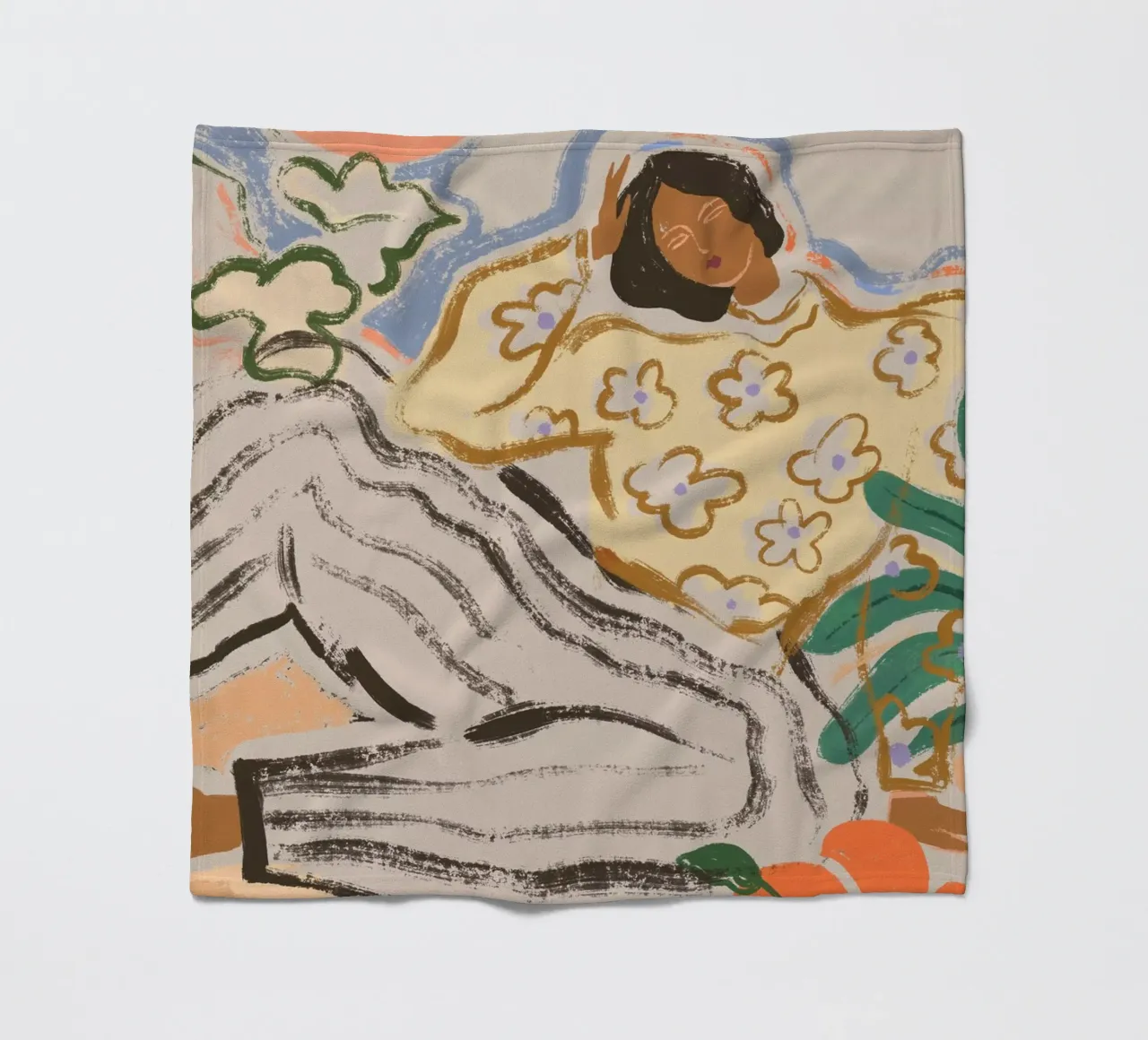 Lazy Days coperta in pile da Arty Guava