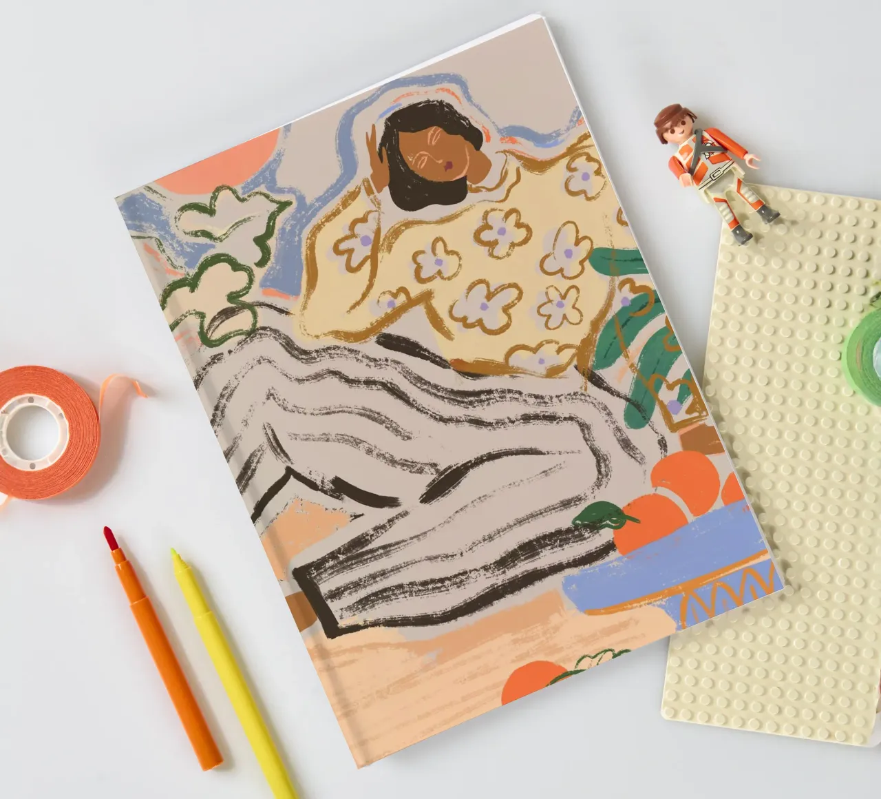 Lazy Days notebook by Arty Guava