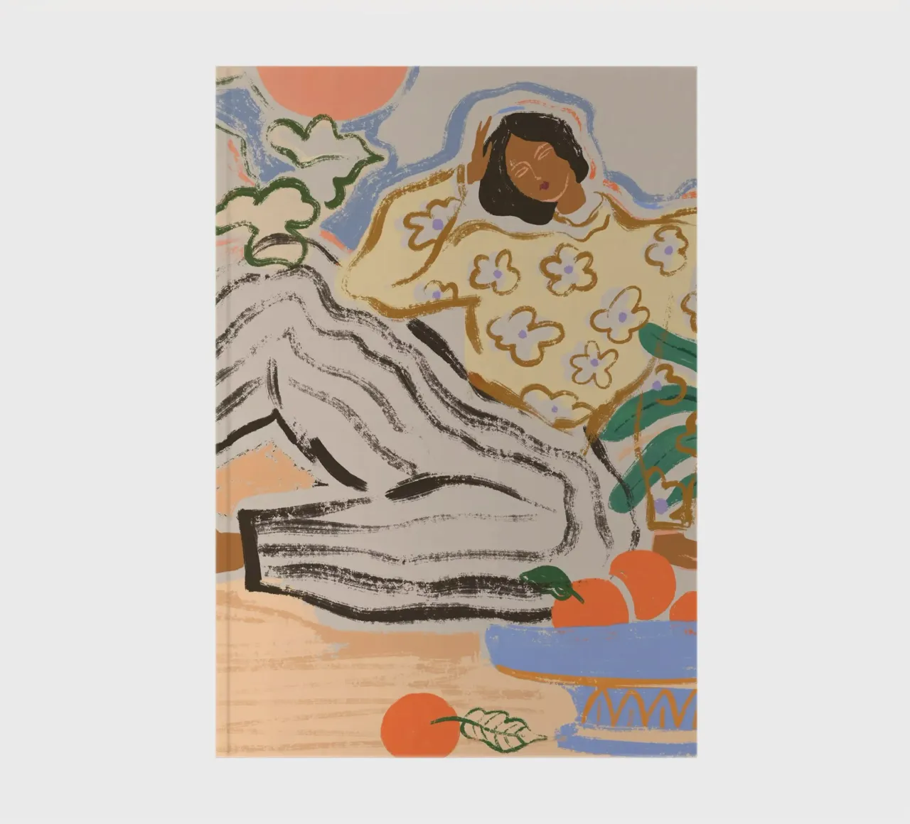 Lazy Days notebook by Arty Guava