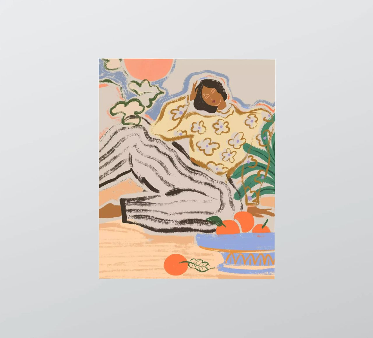 Lazy Days adesivo da Arty Guava