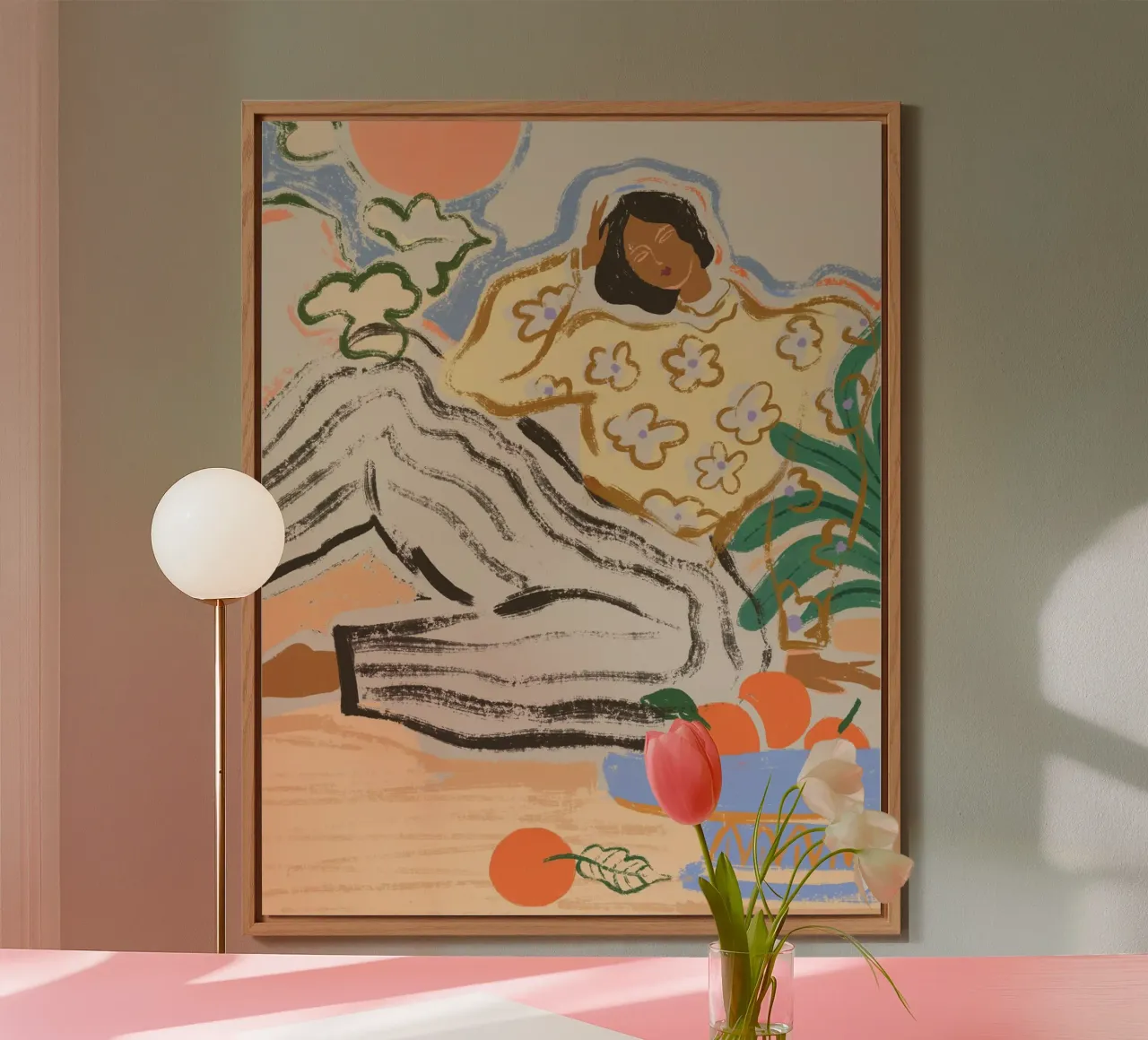 Lazy Days alluminio dibond da Arty Guava