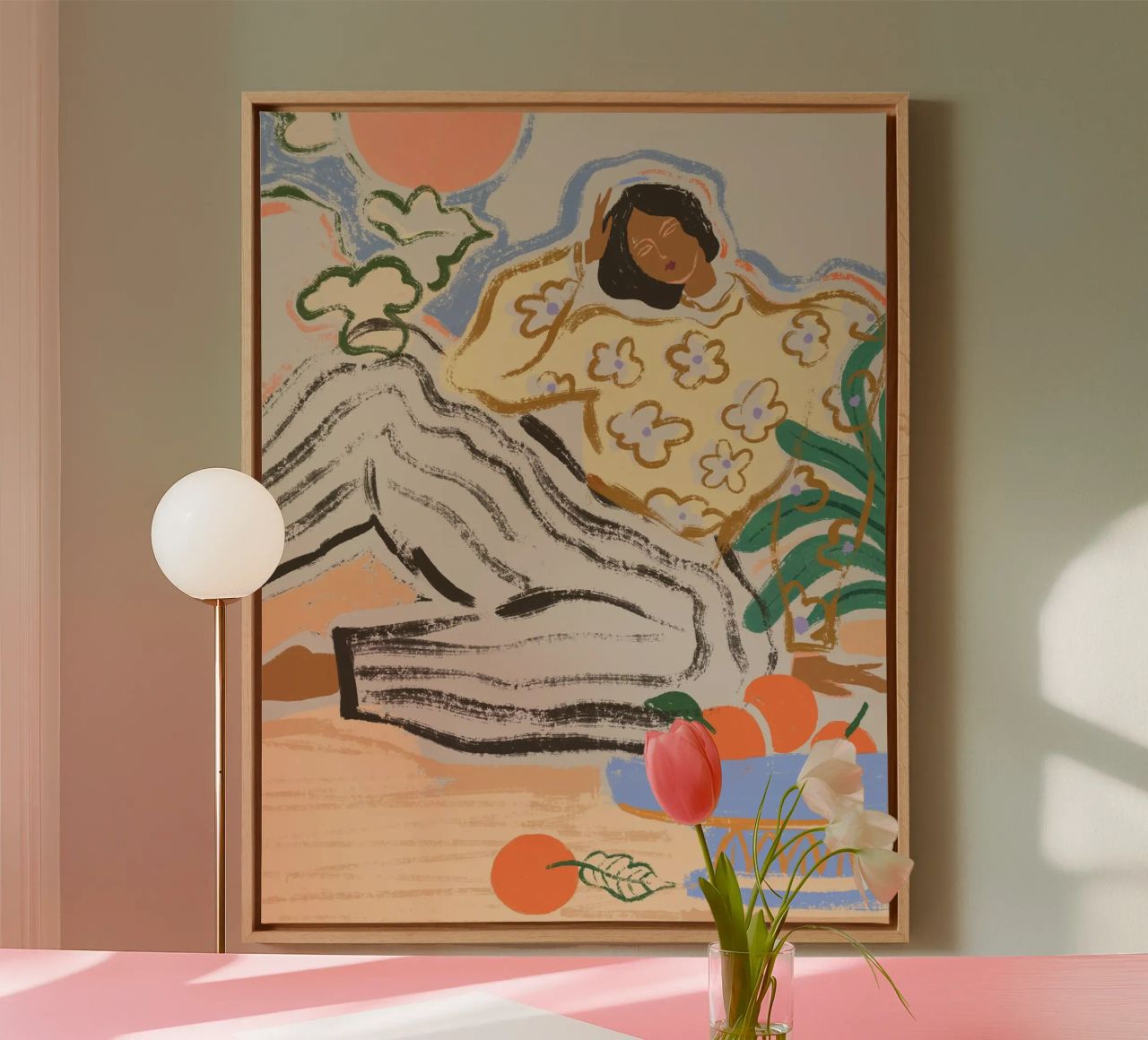 Lazy Days canvas van Arty Guava