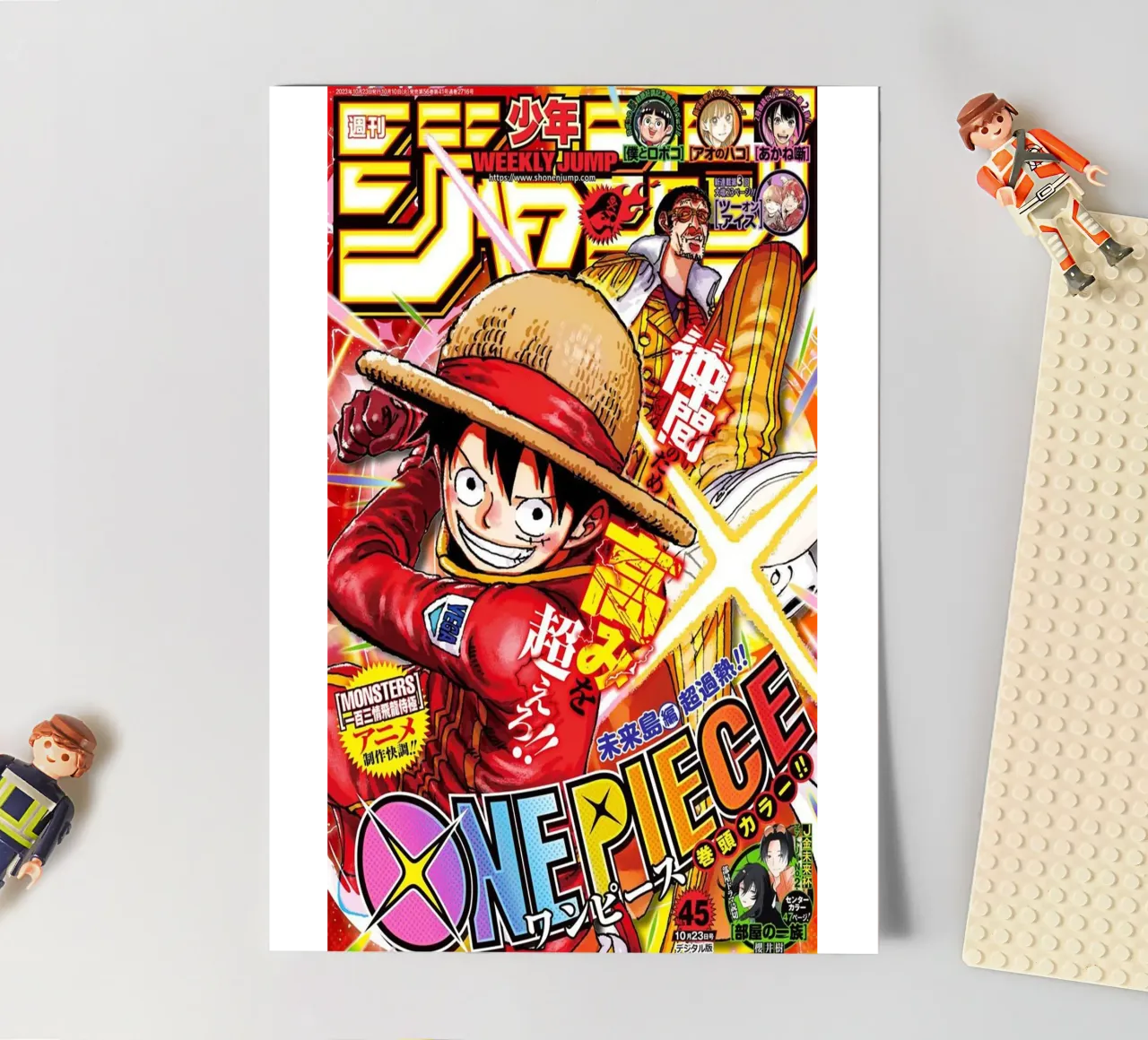 Magazine hebdomadaire planche autocollant de Waylons Studio