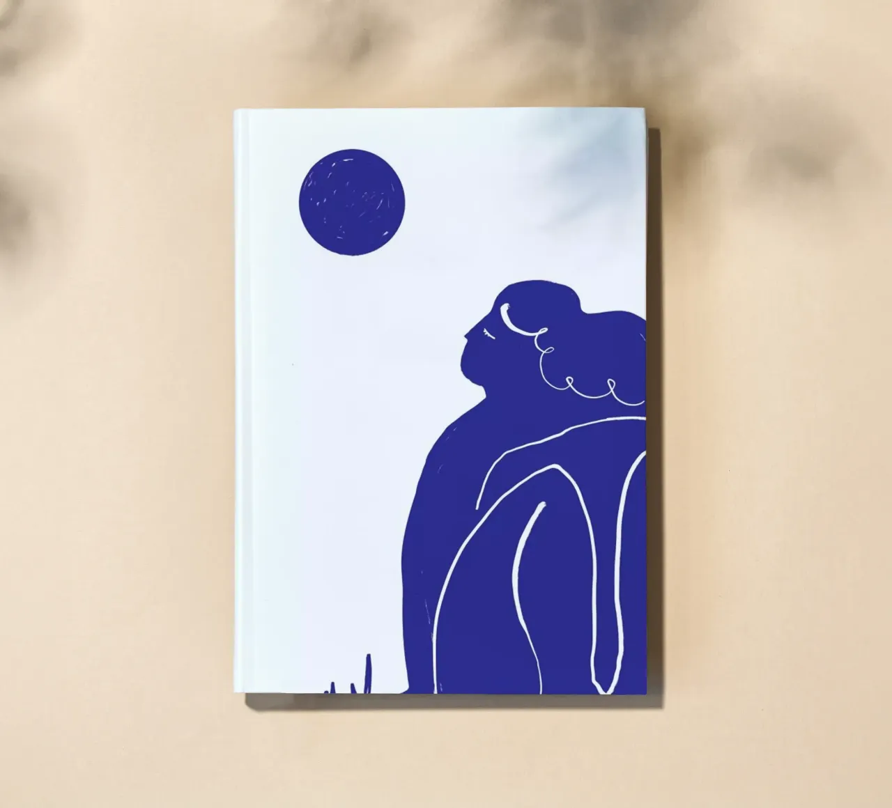 Moon Meditation Blue notebook by Graphite