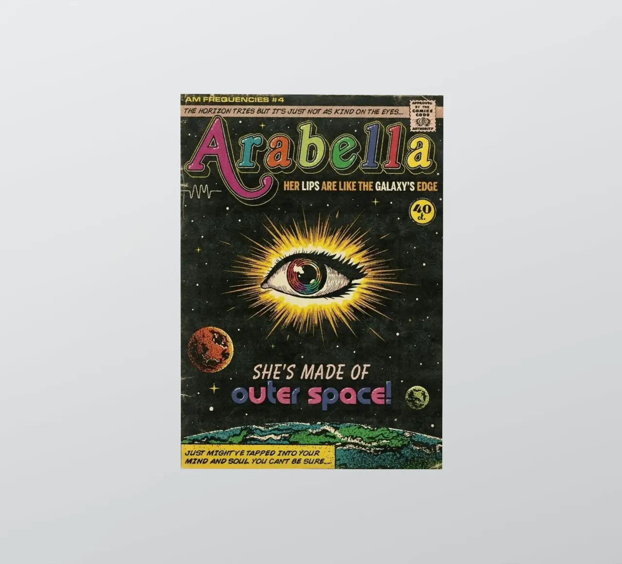 Monos de un ojo Arabella pegatina de Alex happy shop
