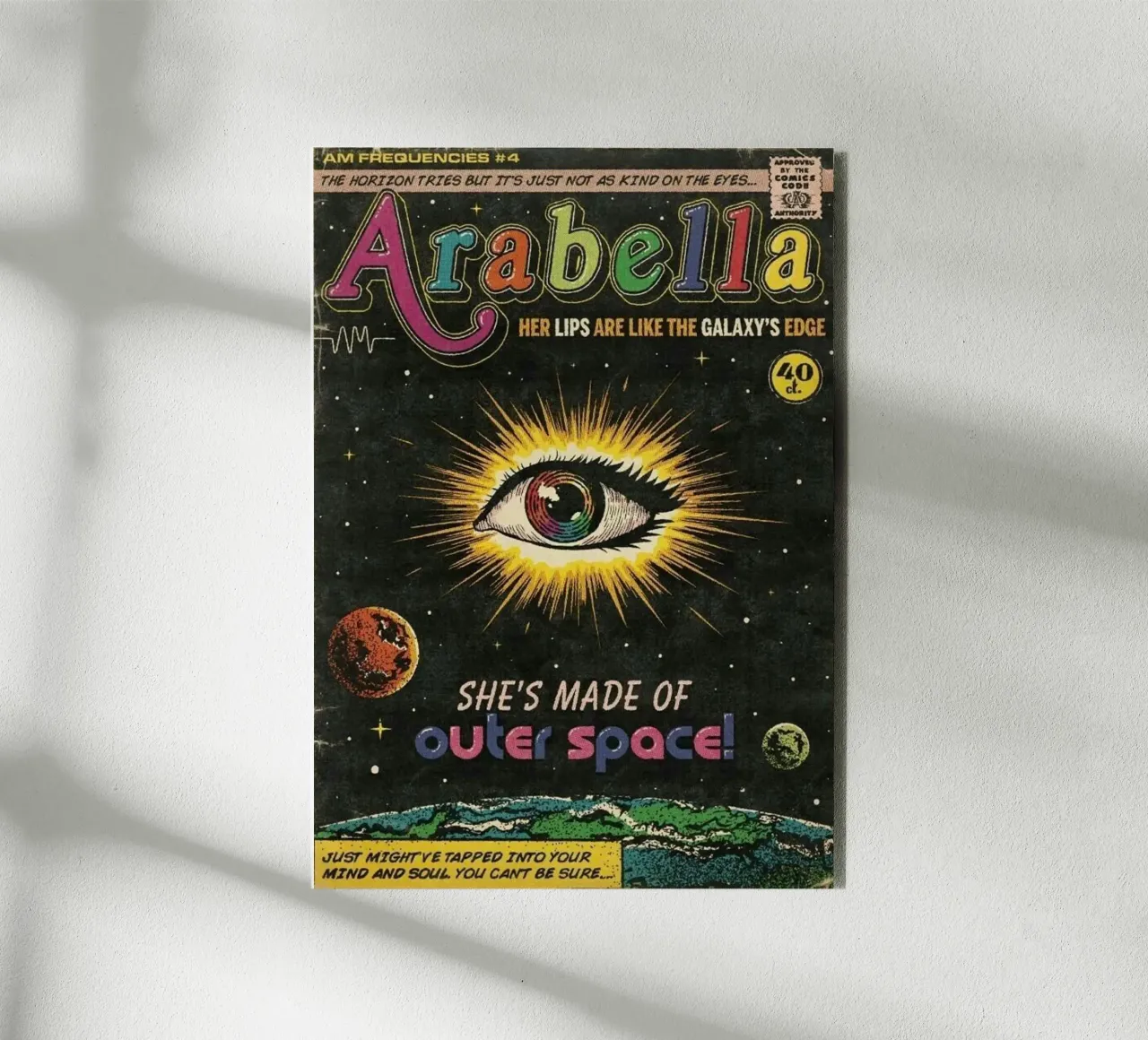 One Eye Monkeys Arabella alluminio dibond da Alex happy shop