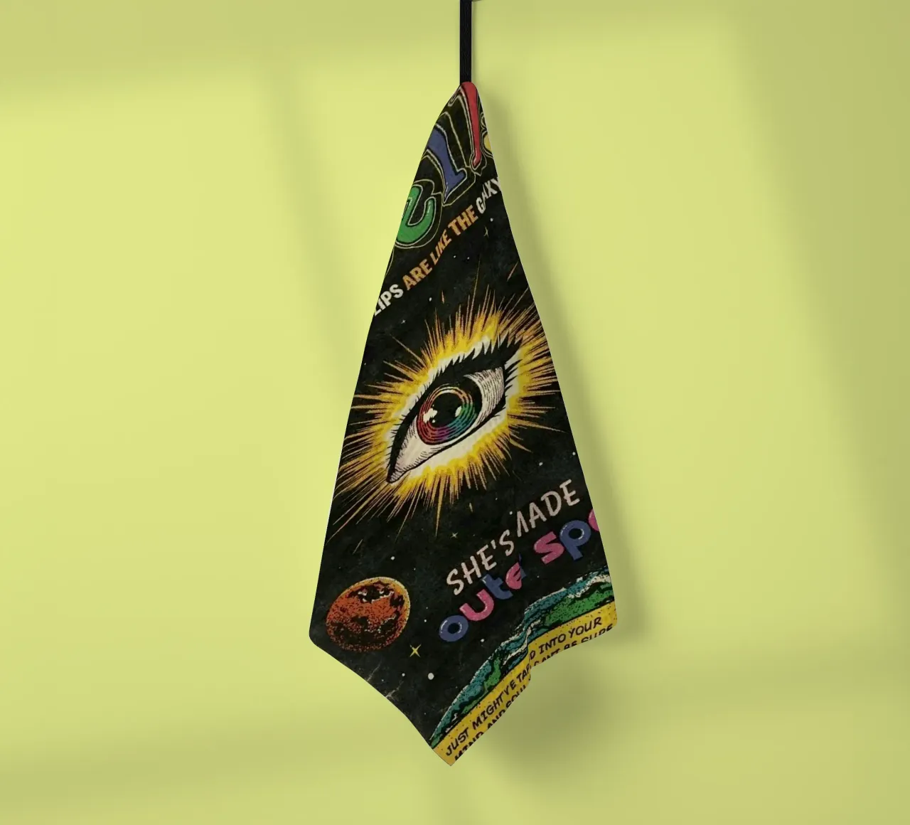 Monos de un ojo Arabella paño de cocina de Alex happy shop