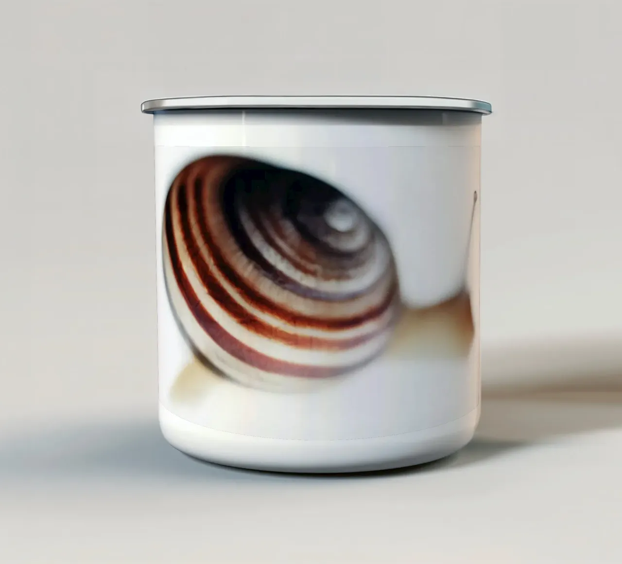 Tiny House tazza in smalto da Alicia´s