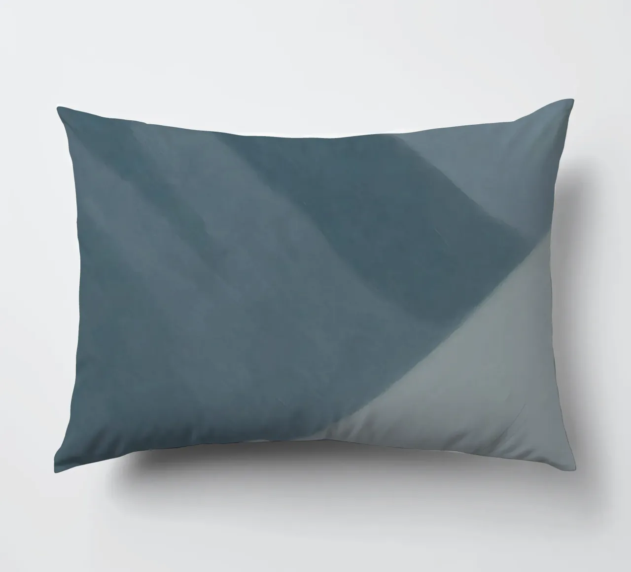Abstract Blue Gray Skier cuscino da Mosaic Dialogue