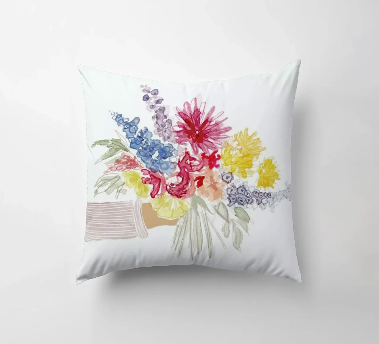 Bouquet all colours cuscino da Farina Kuklinski