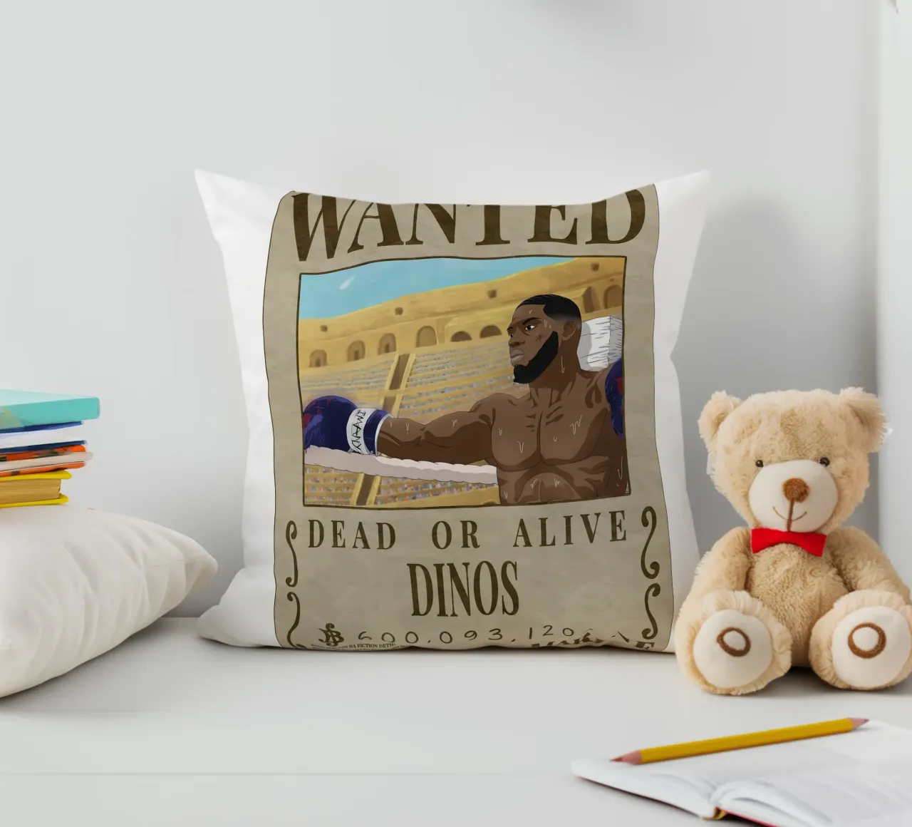 I dinosauri ricercati cuscino da Collins Shop