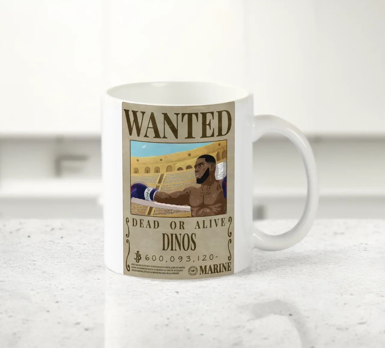 I dinosauri ricercati tazza in ceramica da Collins Shop