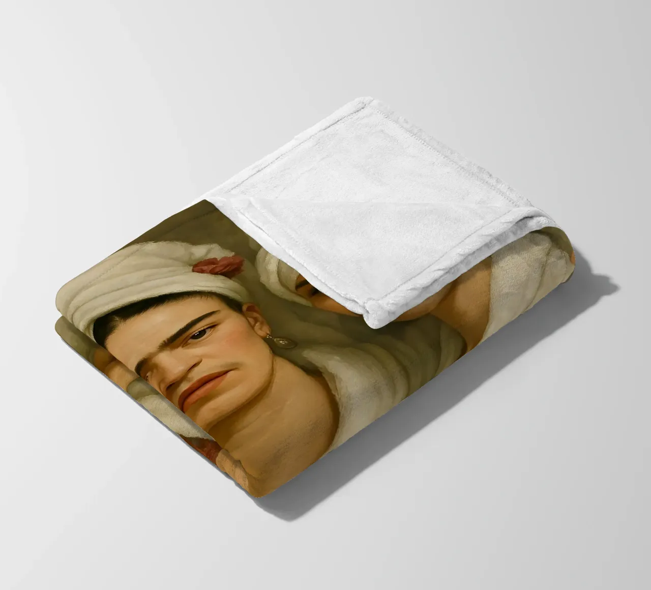 Marilyn Monroe Frida Kahlo Audrey Hepburn In Bathrobes fleece blanket by ARTOMATIC